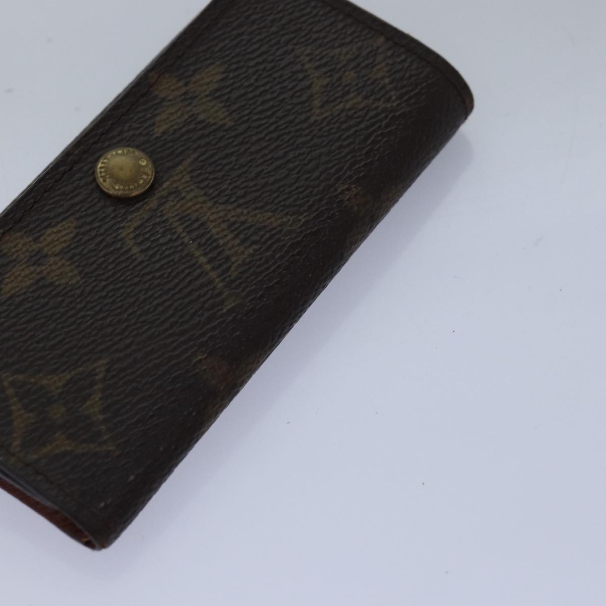 LOUIS VUITTON Monogram Key Case 4Set LV Auth fm3488