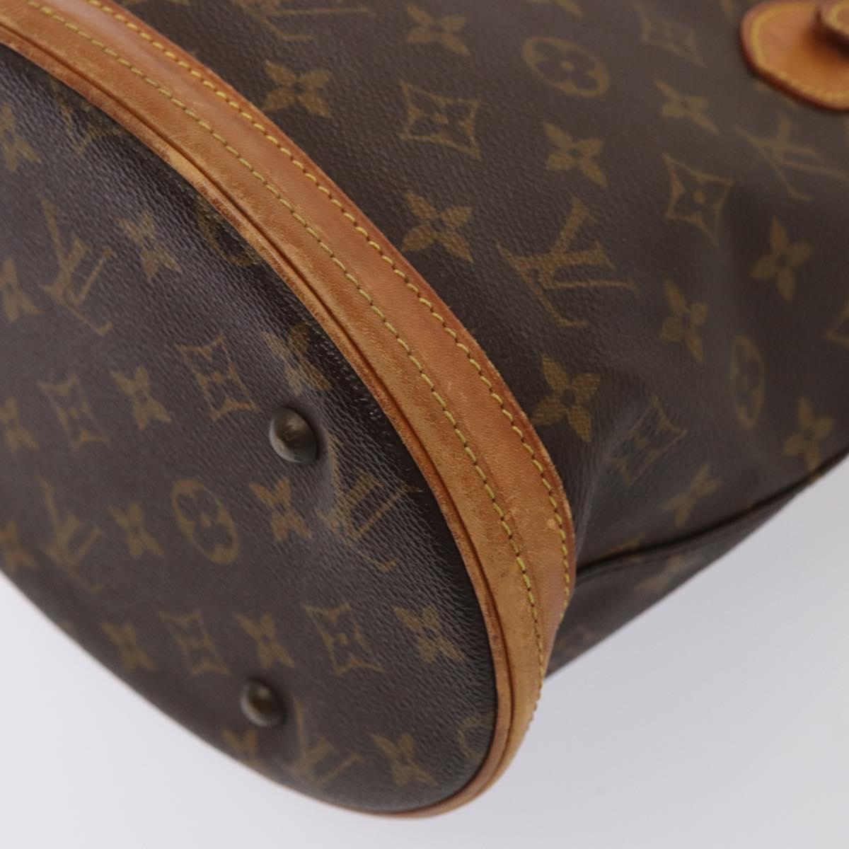 LOUIS VUITTON Monogram Bucket PM Shoulder Bag Vintage M42238 LV Auth fm3498