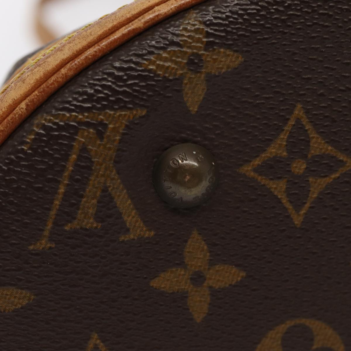 LOUIS VUITTON Monogram Bucket PM Shoulder Bag Vintage M42238 LV Auth fm3498