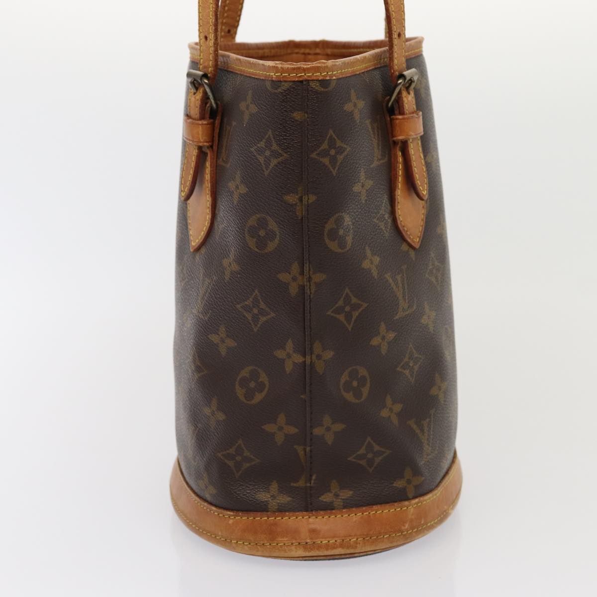 LOUIS VUITTON Monogram Bucket PM Shoulder Bag Vintage M42238 LV Auth fm3498