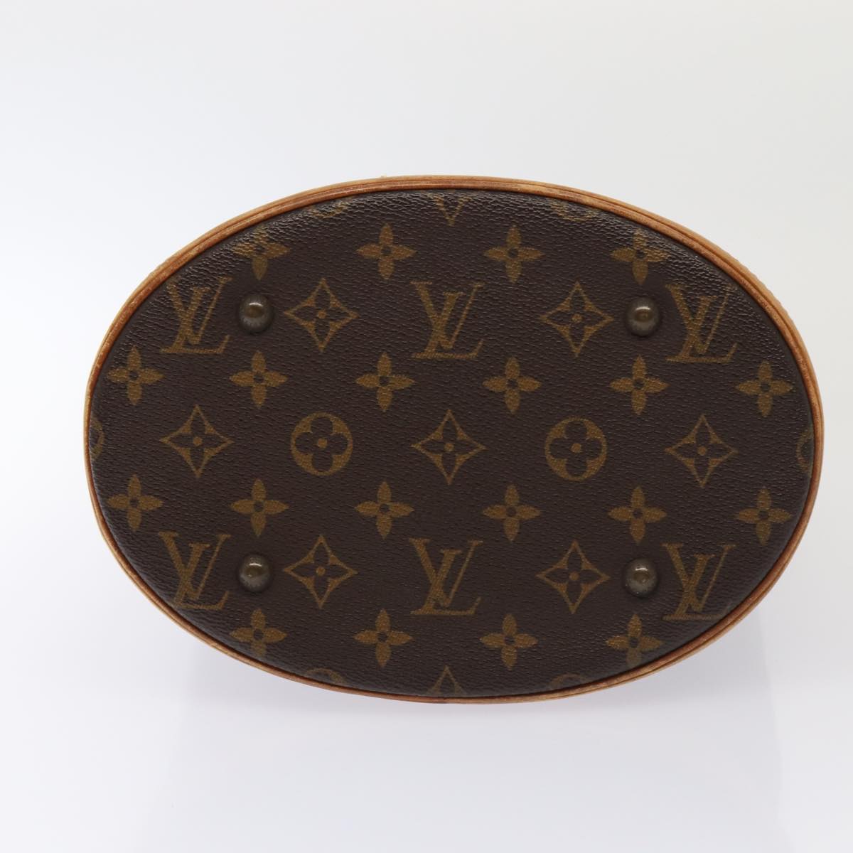 LOUIS VUITTON Monogram Bucket PM Shoulder Bag Vintage M42238 LV Auth fm3498