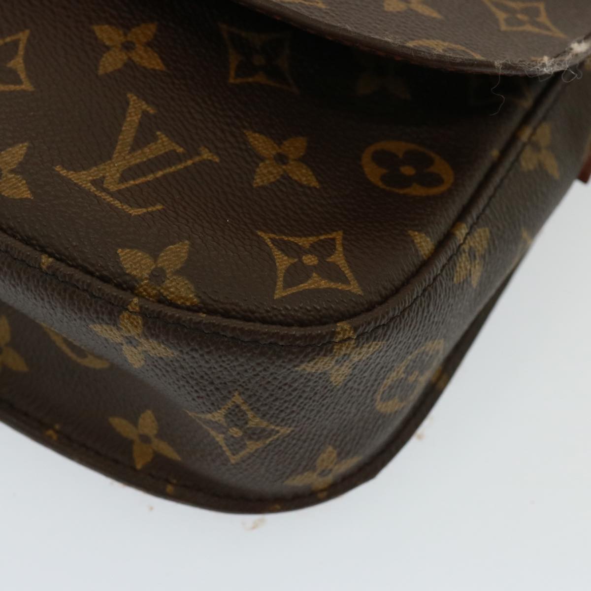 LOUIS VUITTON Monogram Saint Cloud MM Shoulder Bag M51243 LV Auth fm3499