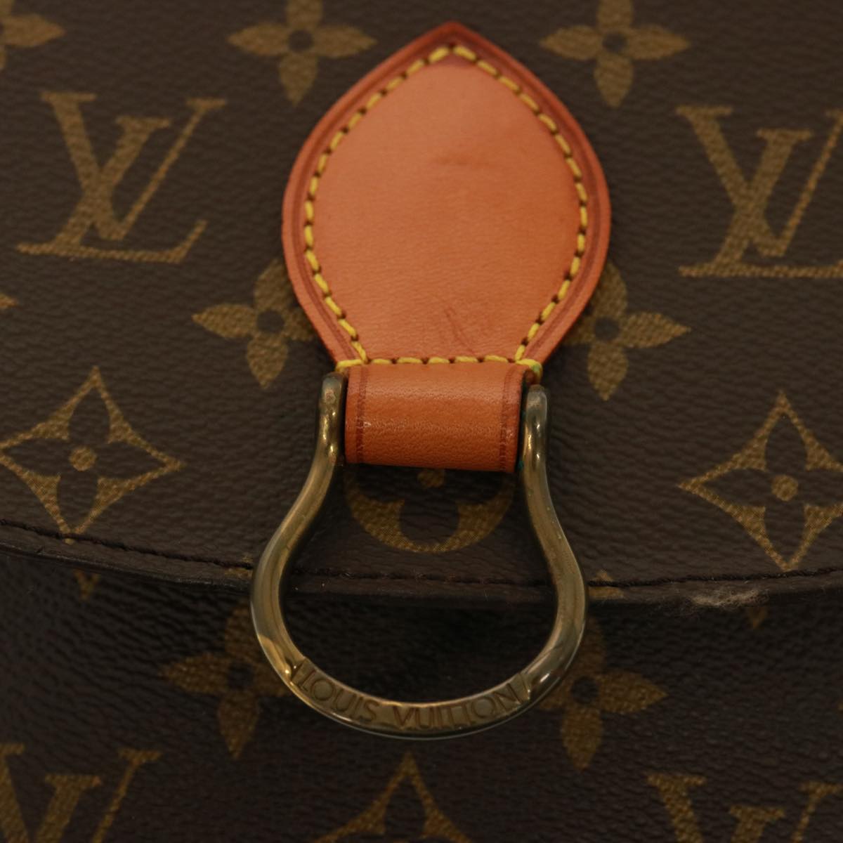 LOUIS VUITTON Monogram Saint Cloud MM Shoulder Bag M51243 LV Auth fm3499