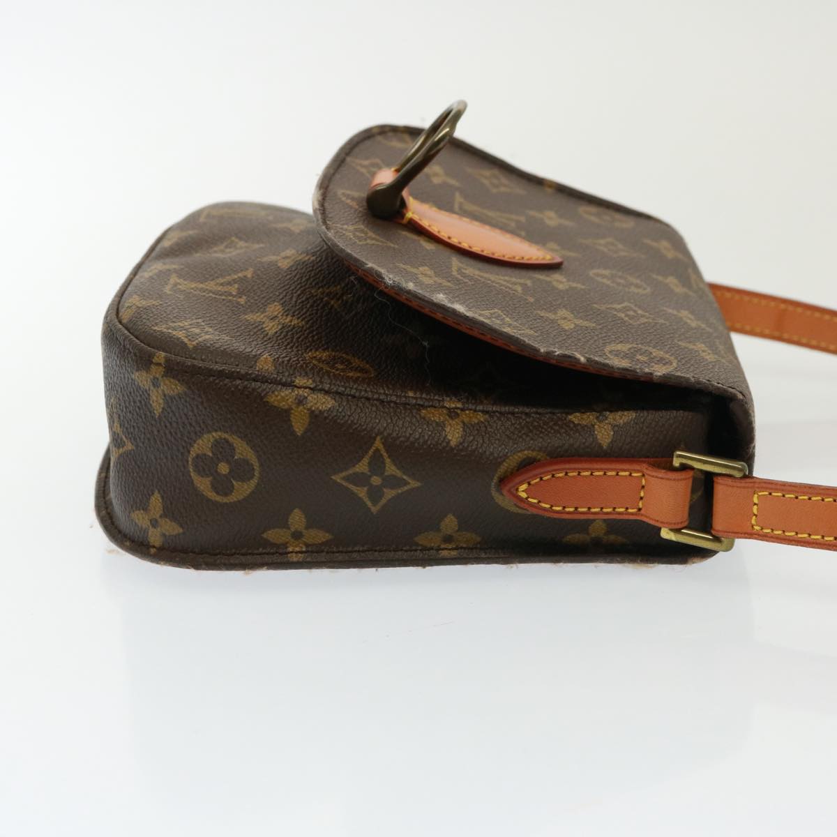 LOUIS VUITTON Monogram Saint Cloud MM Shoulder Bag M51243 LV Auth fm3499