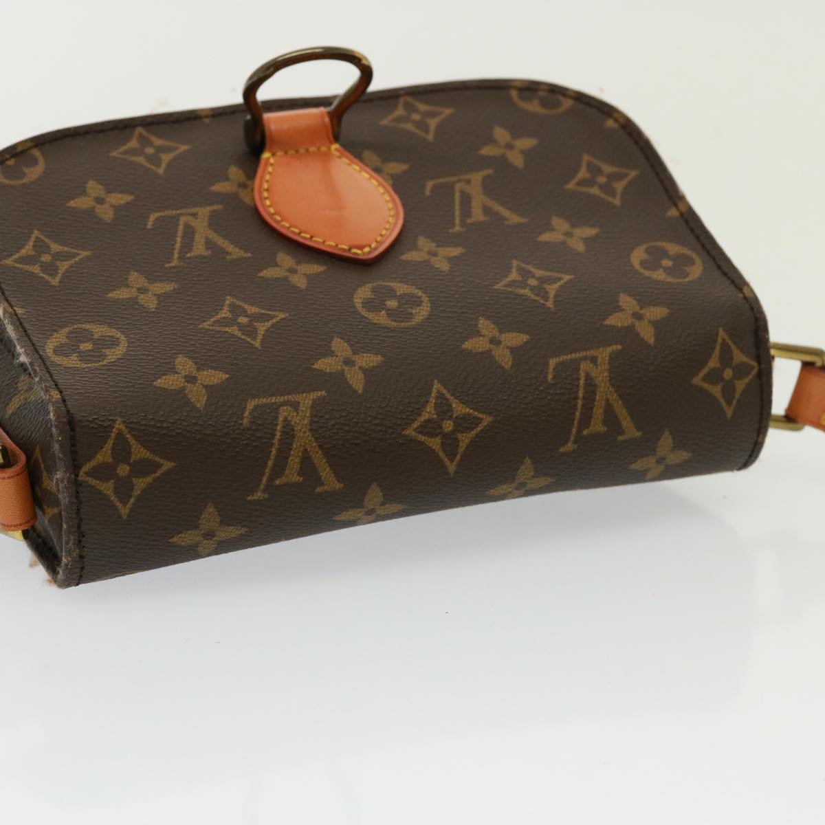 LOUIS VUITTON Monogram Saint Cloud MM Shoulder Bag M51243 LV Auth fm3499