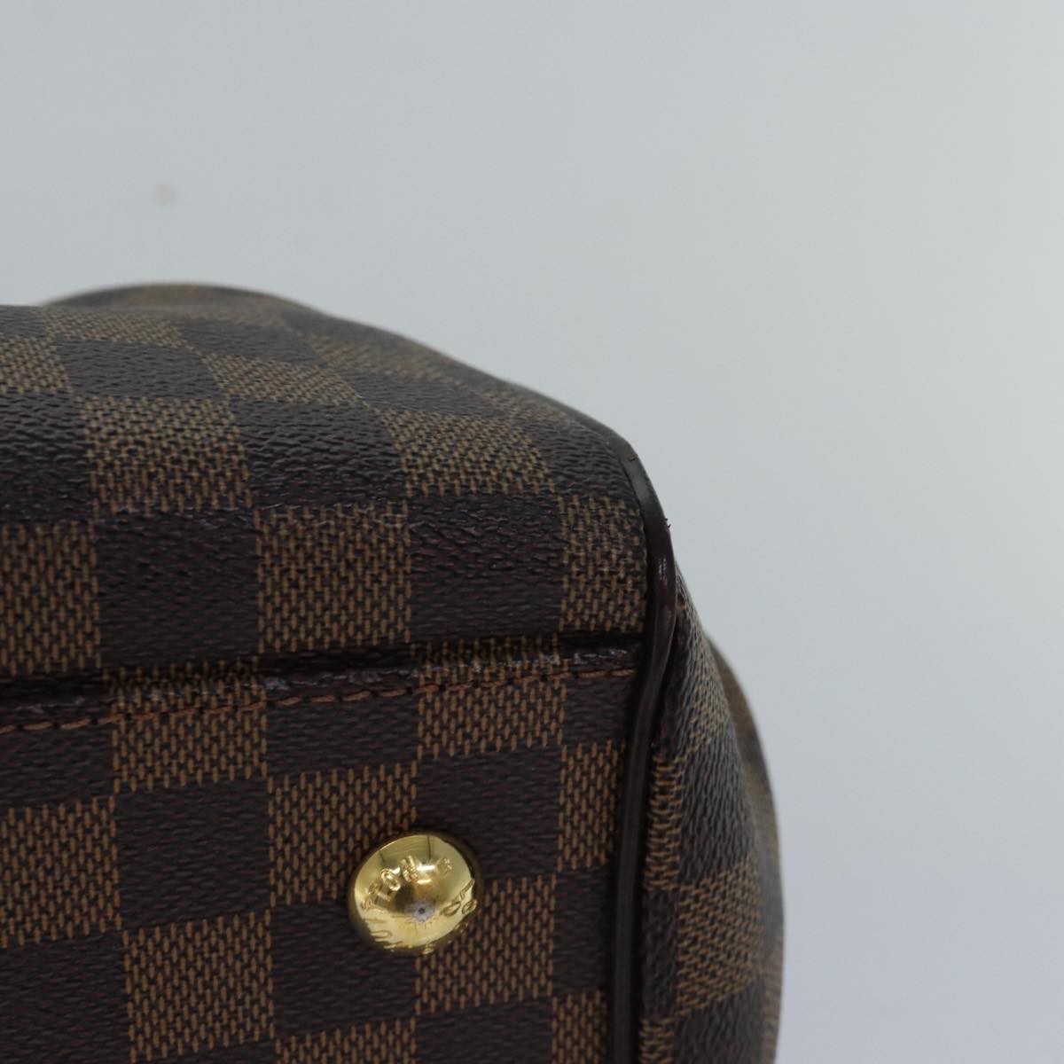 LOUIS VUITTON Damier Ebene Trevi GM Hand Bag 2way N51998 LV Auth fm3530A