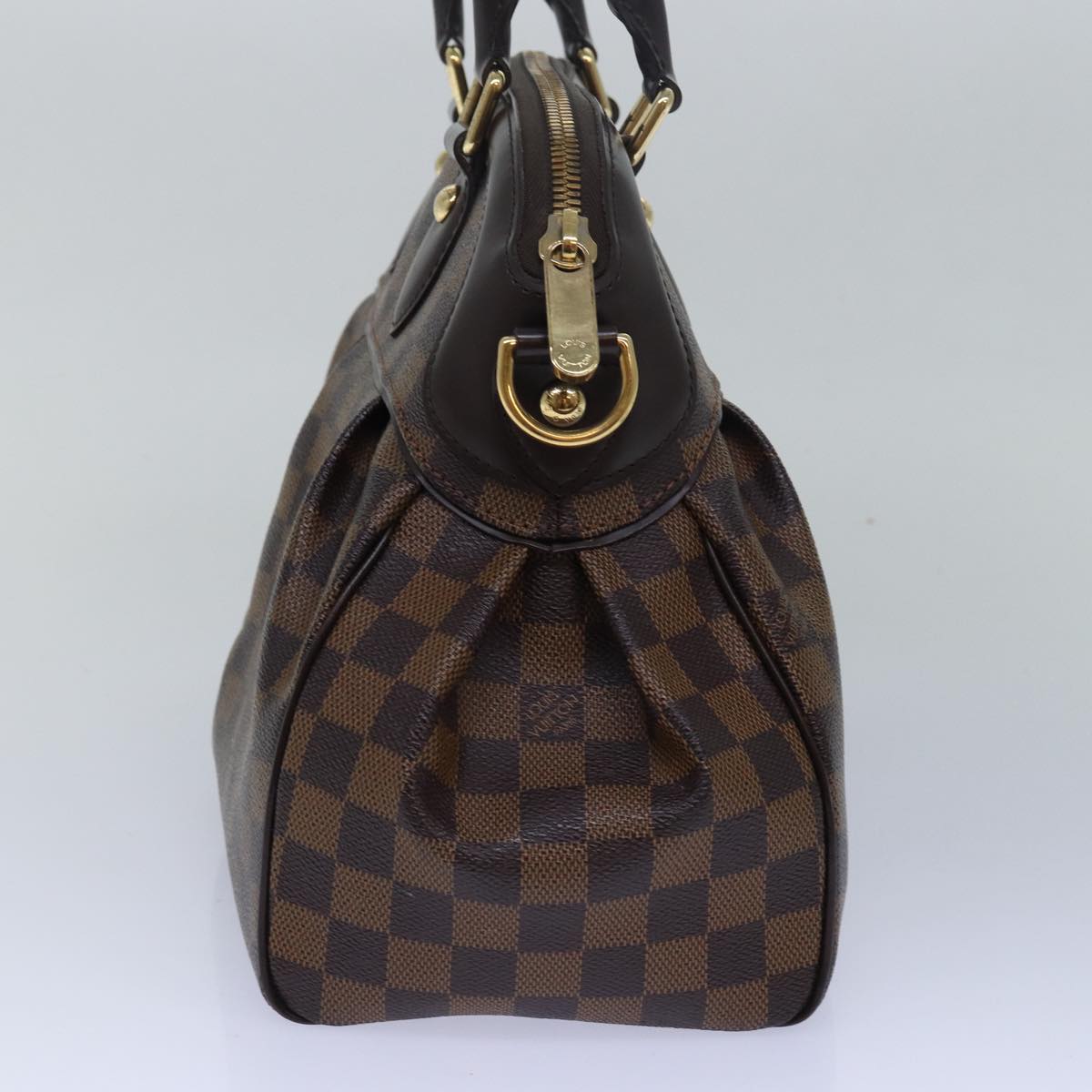 LOUIS VUITTON Damier Ebene Trevi GM Hand Bag 2way N51998 LV Auth fm3530A