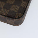 LOUIS VUITTON Damier Ebene Pochette Felice Shoulder Wallet N63032 Auth fm3540SM-9