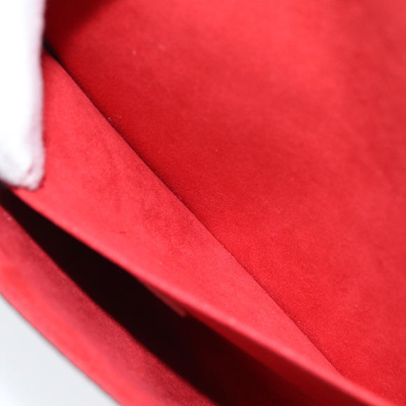 LOUIS VUITTON Damier Ebene Pochette Felice Shoulder Wallet N63032 Auth fm3540SM