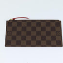 LOUIS VUITTON Damier Ebene Pochette Felice Shoulder Wallet N63032 Auth fm3540SM-21