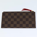 LOUIS VUITTON Damier Ebene Pochette Felice Shoulder Wallet N63032 Auth fm3540SM-22