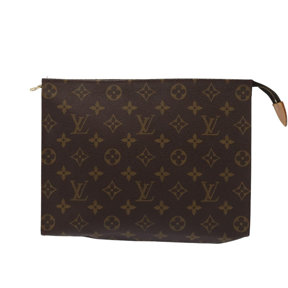 LOUIS VUITTON Monogram Poche Toilette 26 Pouch M47542 LV Auth fm3548