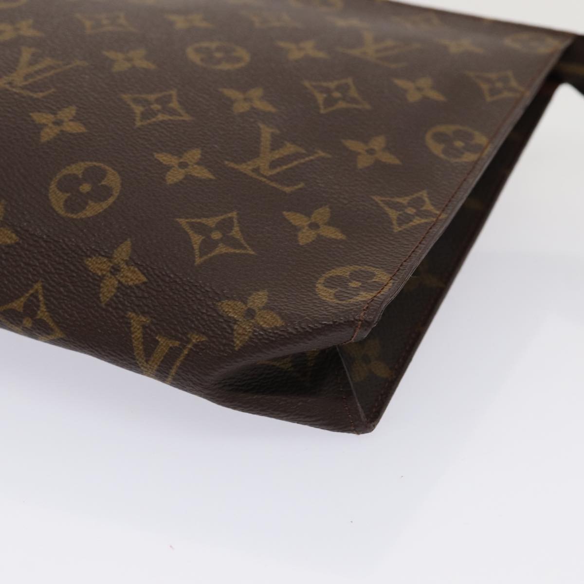 LOUIS VUITTON Monogram Poche Toilette 26 Pouch M47542 LV Auth fm3548