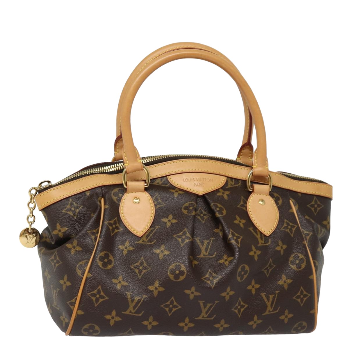 LOUIS VUITTON Monogram Tivori PM Hand Bag M40143 LV Auth fm3550A