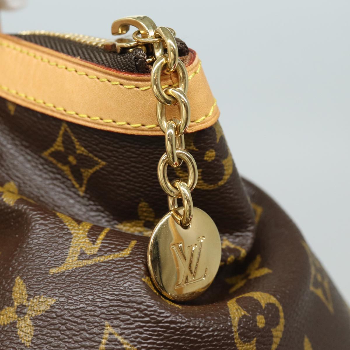 LOUIS VUITTON Monogram Tivori PM Hand Bag M40143 LV Auth fm3550A