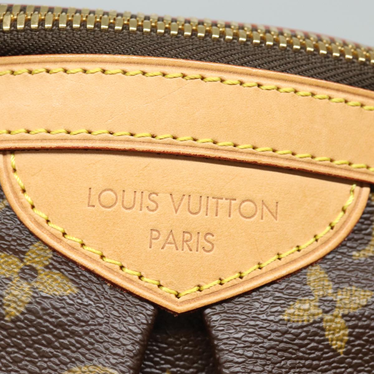 LOUIS VUITTON Monogram Tivori PM Hand Bag M40143 LV Auth fm3550A