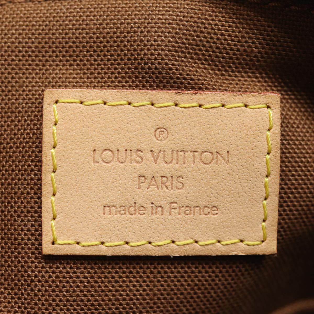 LOUIS VUITTON Monogram Tivori PM Hand Bag M40143 LV Auth fm3550A