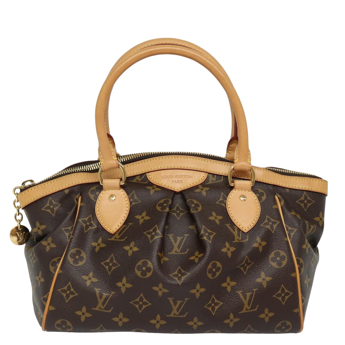 LOUIS VUITTON Monogram Tivori PM Hand Bag M40143 LV Auth fm3550A