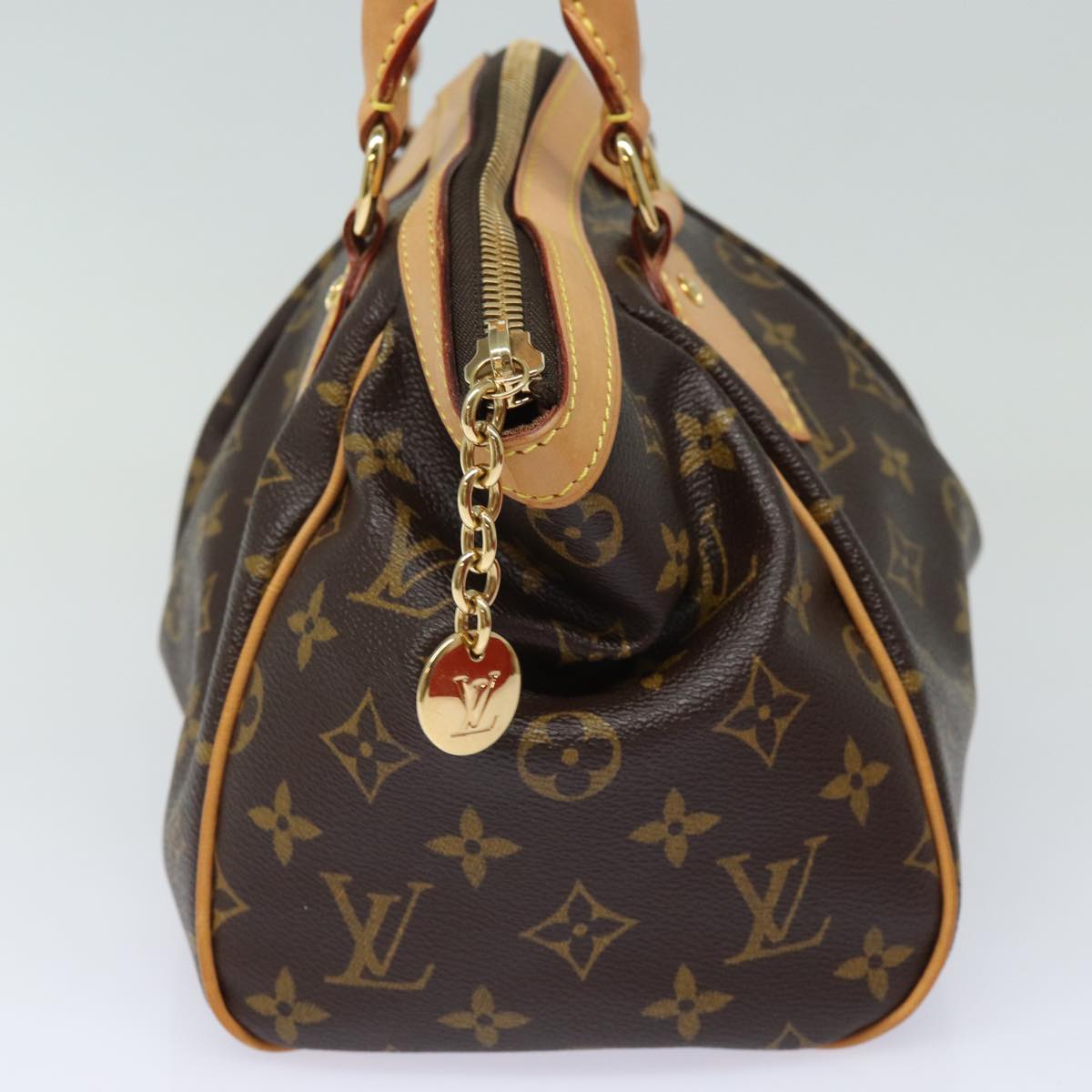 LOUIS VUITTON Monogram Tivori PM Hand Bag M40143 LV Auth fm3550A