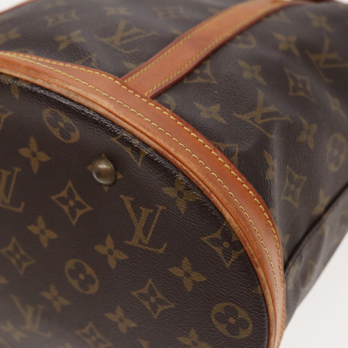 LOUIS VUITTON Monogram Bucket GM Shoulder Bag M42236 LV Auth fm3551