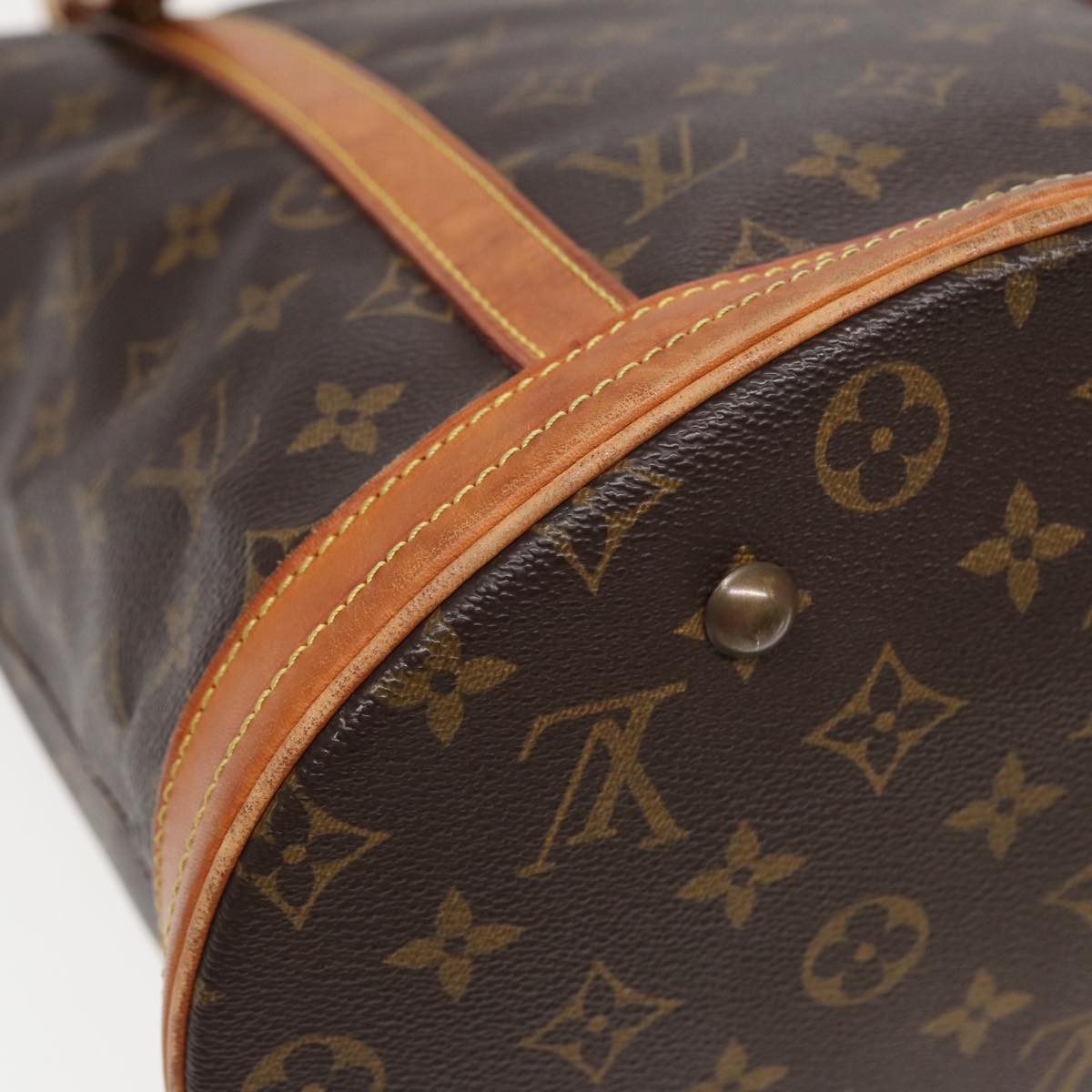 LOUIS VUITTON Monogram Bucket GM Shoulder Bag M42236 LV Auth fm3551