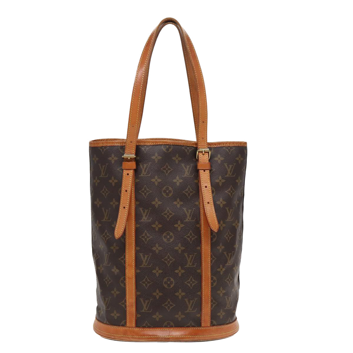 LOUIS VUITTON Monogram Bucket GM Shoulder Bag M42236 LV Auth fm3551