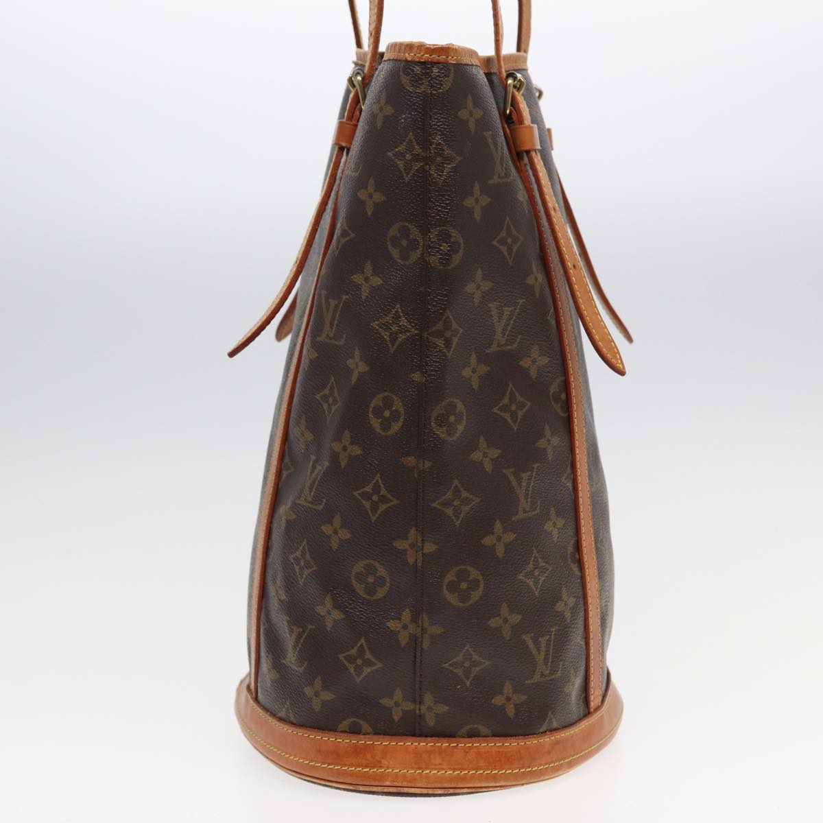 LOUIS VUITTON Monogram Bucket GM Shoulder Bag M42236 LV Auth fm3551