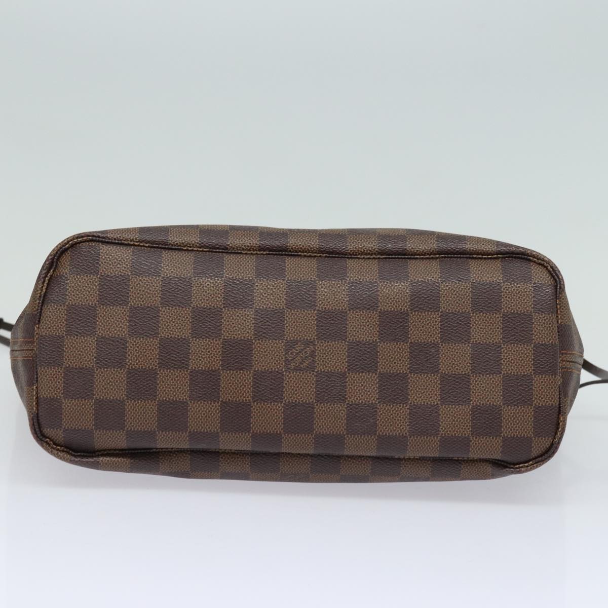 LOUIS VUITTON Damier Ebene Neverfull PM Tote Bag N51109 LV Auth fm3574A