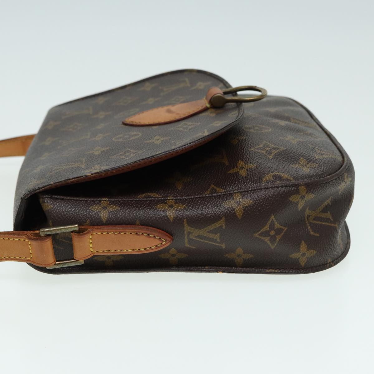 LOUIS VUITTON Monogram Saint Cloud GM Shoulder Bag M51242 LV Auth fm3576