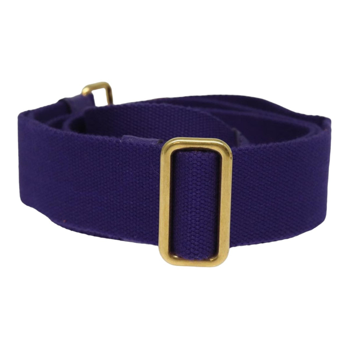 PRADA Shoulder Strap for Canapa Canvas Purple Auth fm3594