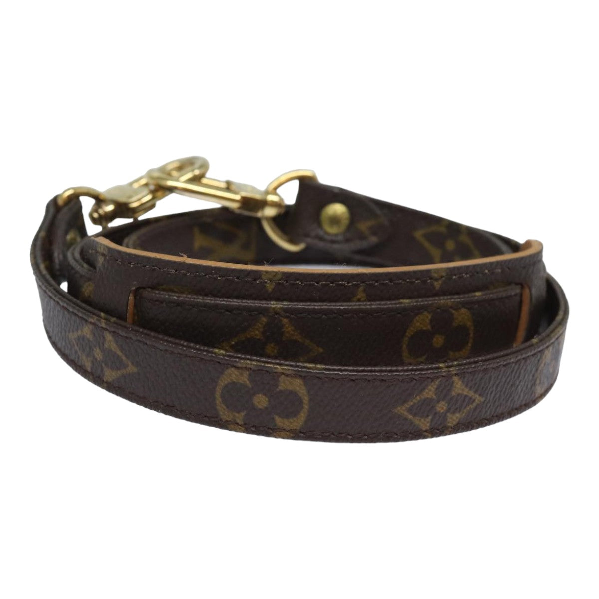 LOUIS VUITTON Monogram Shoulder Strap 39.4"" LV Auth fm3619