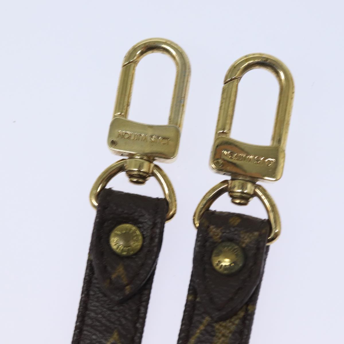 LOUIS VUITTON Monogram Shoulder Strap 39.4"" LV Auth fm3619