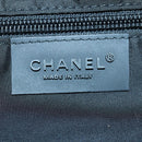 CHANEL Sports Line Boston Bag Nylon Black Gray CC Auth fm3627-19