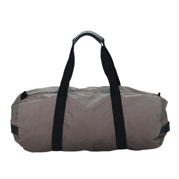 CHANEL Sports Line Boston Bag Nylon Black Gray CC Auth fm3627 - 0