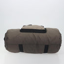 CHANEL Sports Line Boston Bag Nylon Black Gray CC Auth fm3627-5