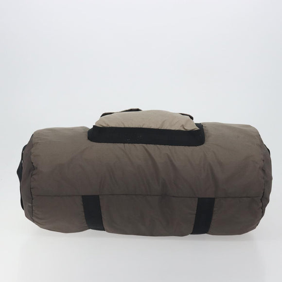 CHANEL Sports Line Boston Bag Nylon Black Gray CC Auth fm3627