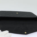 LOUIS VUITTON Empreinte Pochette Felice Chain Wallet Black M64064 Auth fm3634SM-10