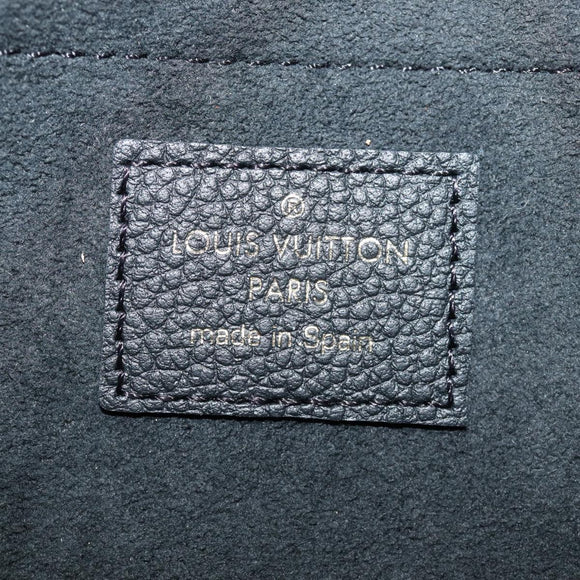 LOUIS VUITTON Empreinte Pochette Felice Chain Wallet Black M64064 Auth fm3634SM