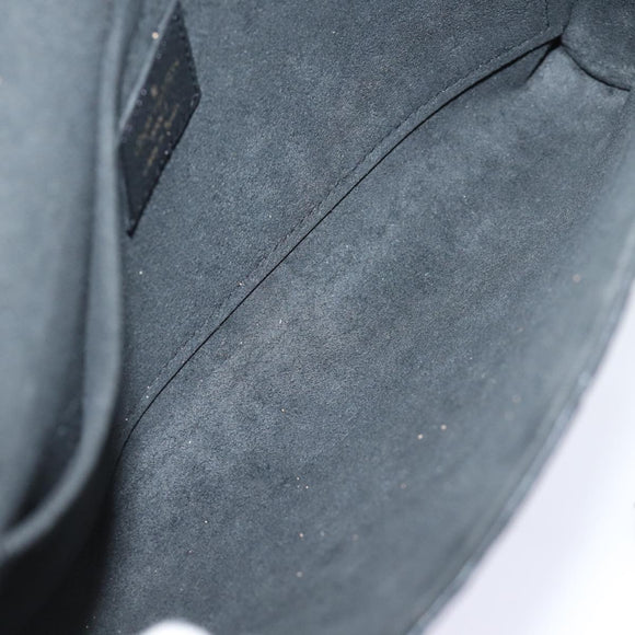 LOUIS VUITTON Empreinte Pochette Felice Chain Wallet Black M64064 Auth fm3634SM