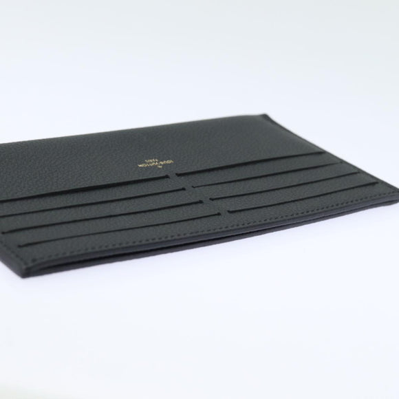 LOUIS VUITTON Empreinte Pochette Felice Chain Wallet Black M64064 Auth fm3634SM