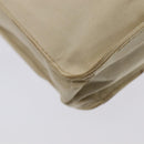 FENDI Canvas Shoulder Bag Beige Auth fm3657-16