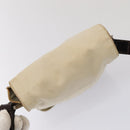 FENDI Canvas Shoulder Bag Beige Auth fm3657-15