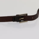 FENDI Canvas Shoulder Bag Beige Auth fm3657-6