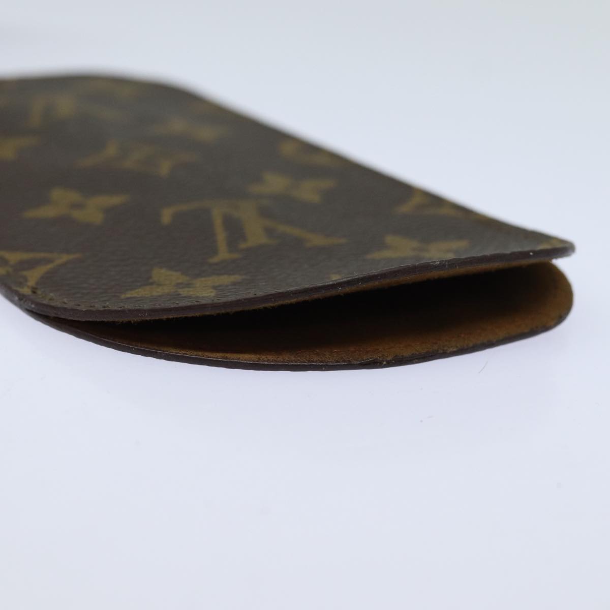 LOUIS VUITTON Monogram Glasses Case 2Set LV Auth fm3659