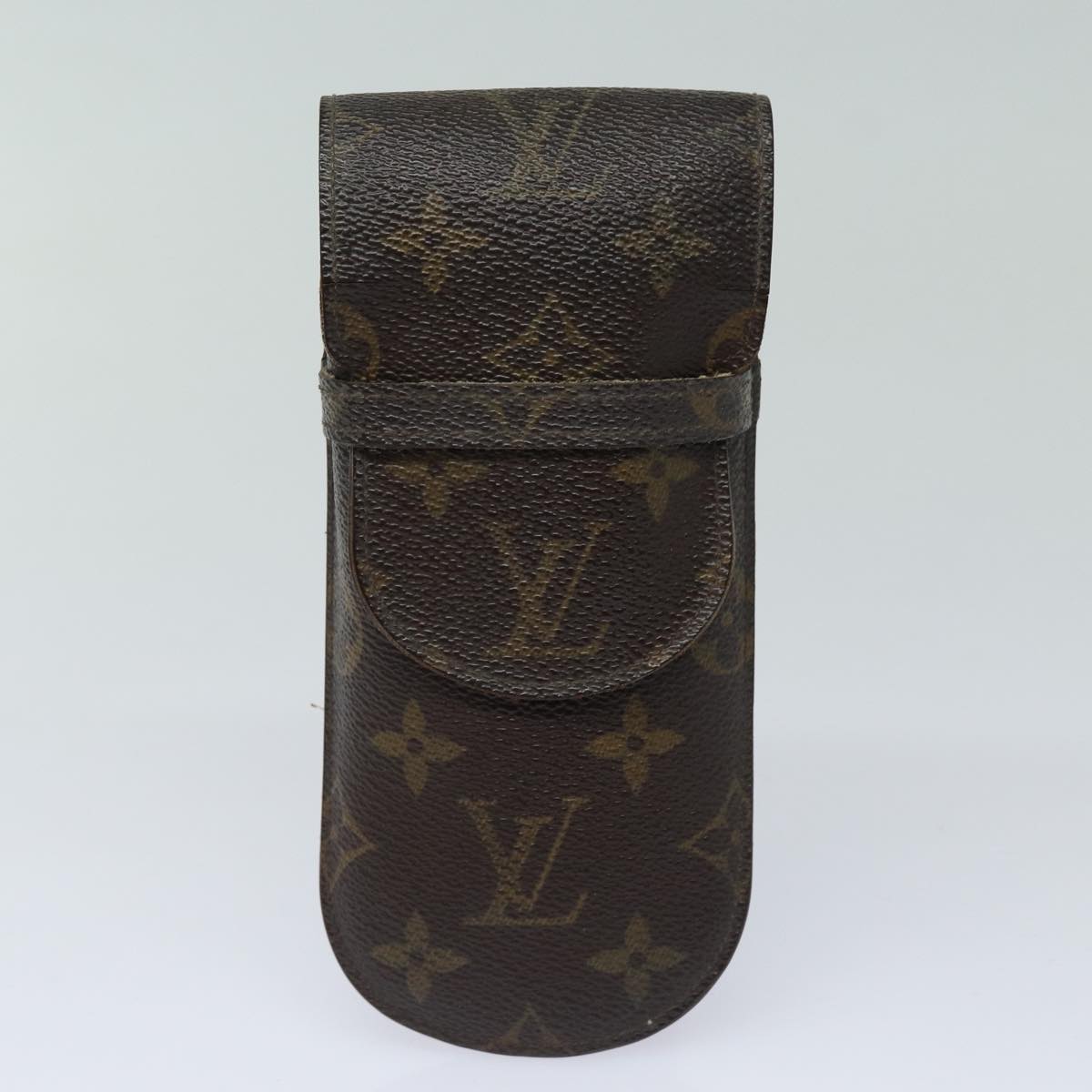 LOUIS VUITTON Monogram Glasses Case 2Set LV Auth fm3659