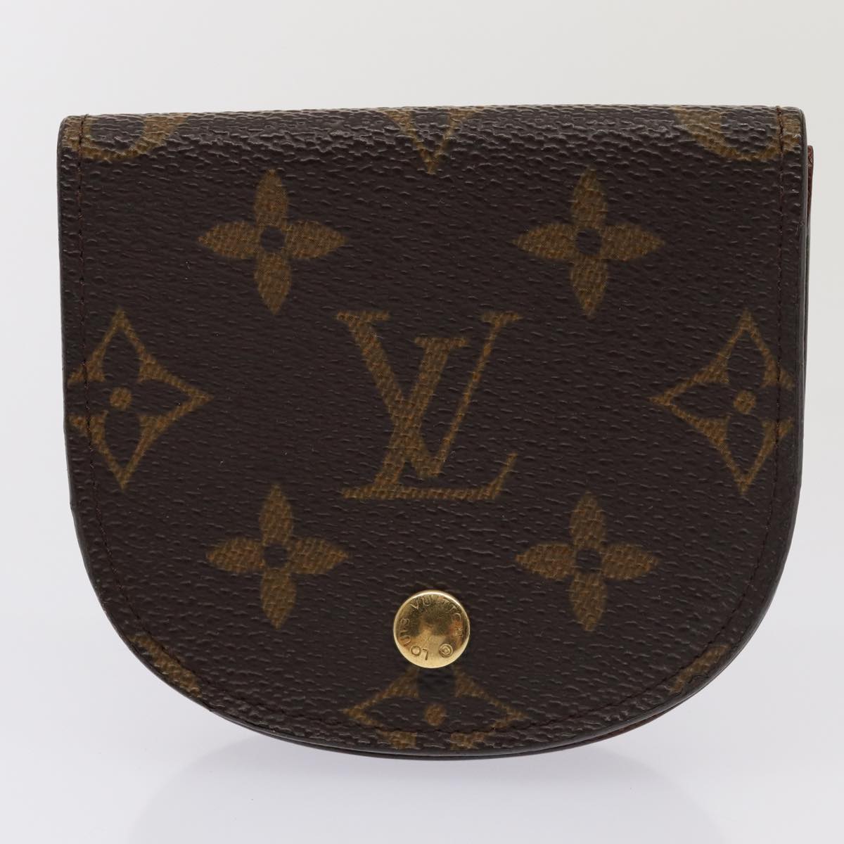 LOUIS VUITTON Monogram Coin Purse 4Set LV Auth fm3675