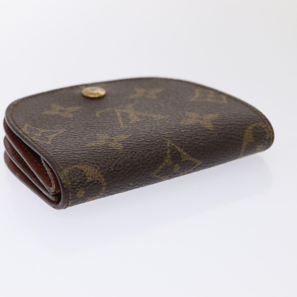 LOUIS VUITTON Monogram Coin Purse 4Set LV Auth fm3675