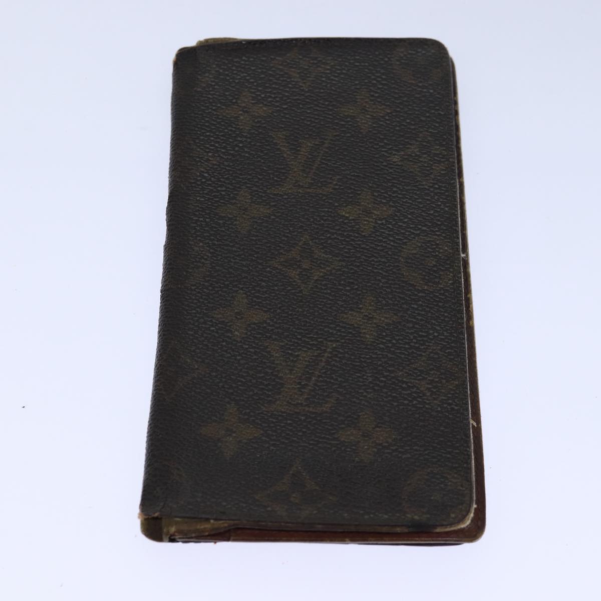 LOUIS VUITTON Monogram Wallet 7Set Brown LV Auth fm3678