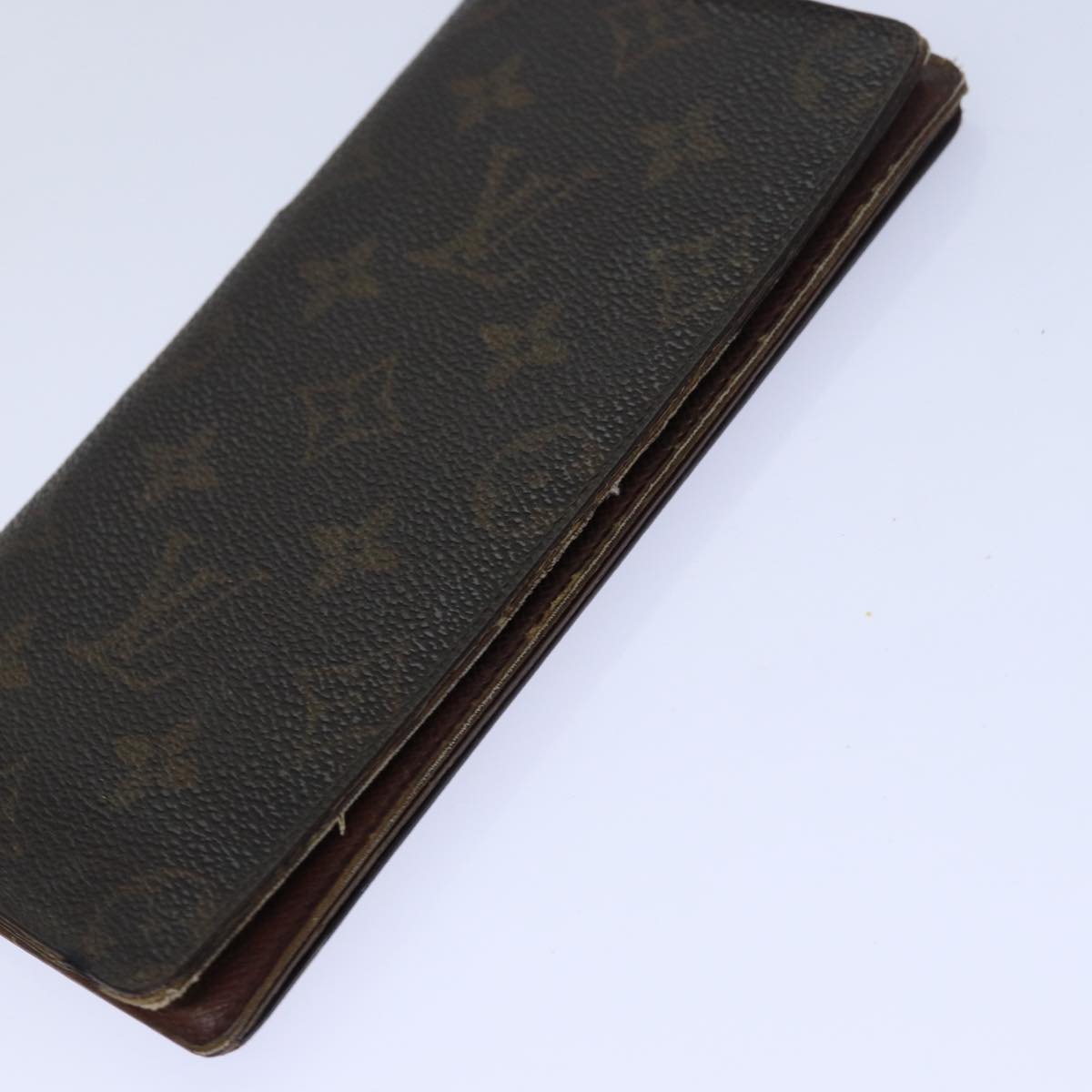 LOUIS VUITTON Monogram Wallet 7Set Brown LV Auth fm3678