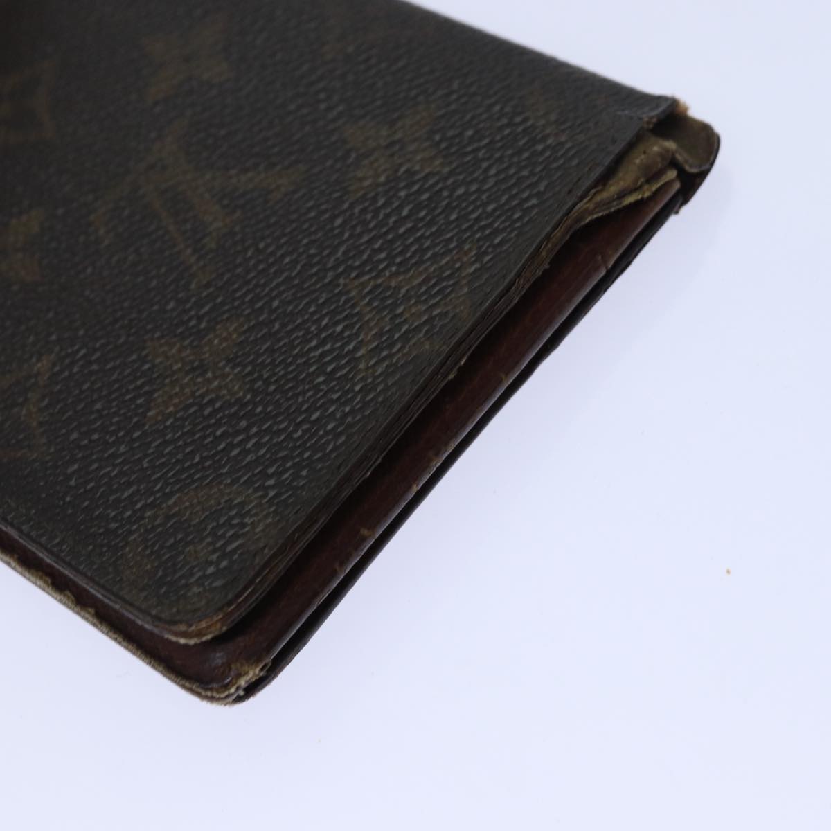 LOUIS VUITTON Monogram Wallet 7Set Brown LV Auth fm3678